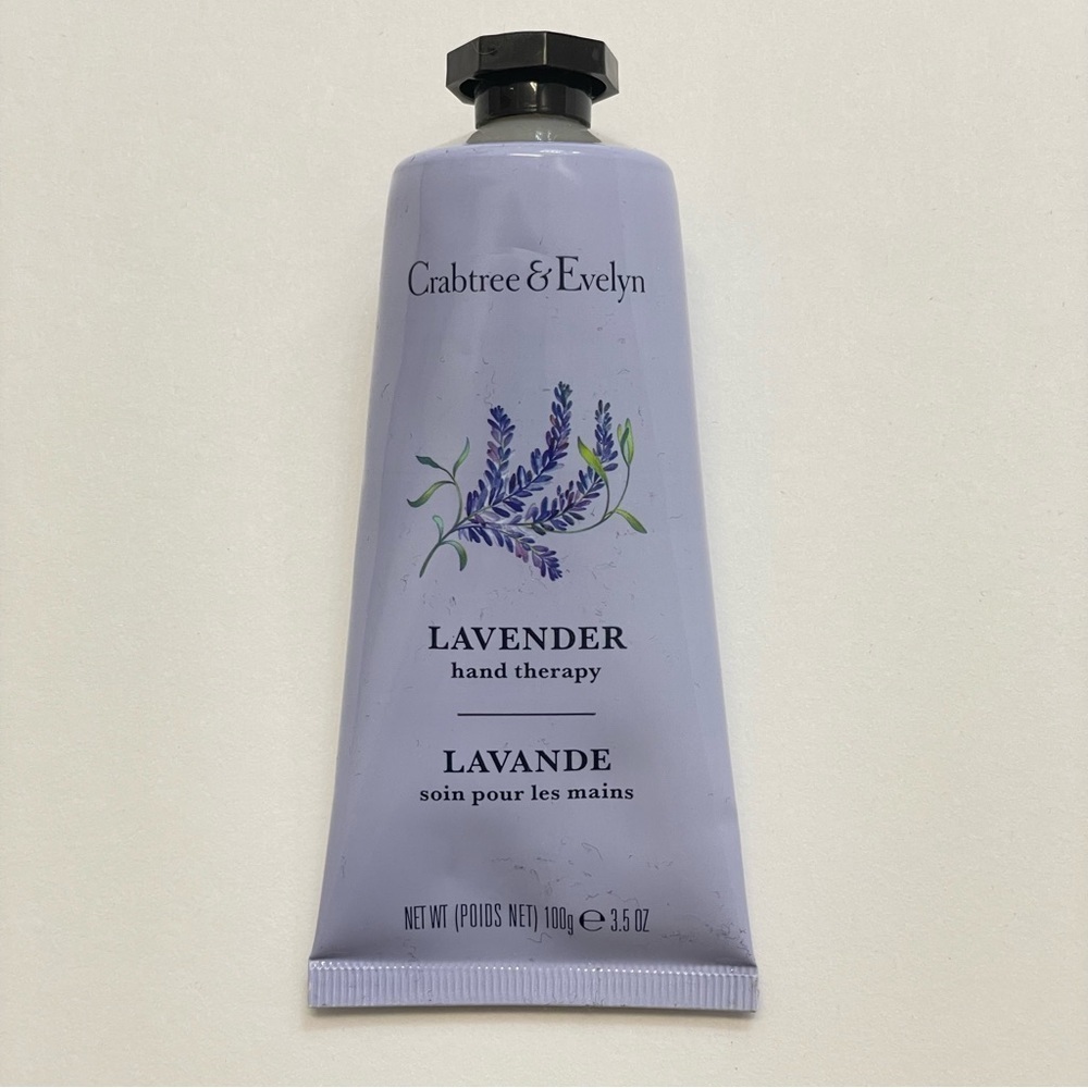Crabtree & Evelyn Lavender Hand Therapy Cream Lotion 3.5 oz